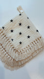 Muslin Star Pacifier Blanket