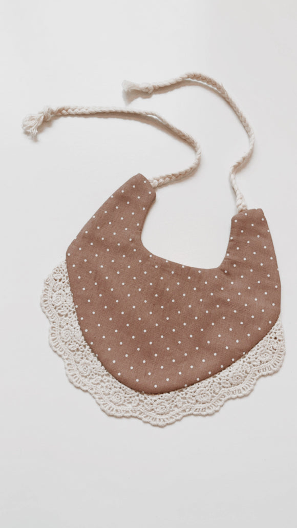 Vintage Lace Baby Bib