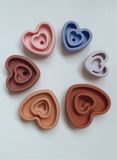 Heart Shaped Silicone Stacking Tower