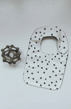 Black and White Double-Sided Reversible Bib