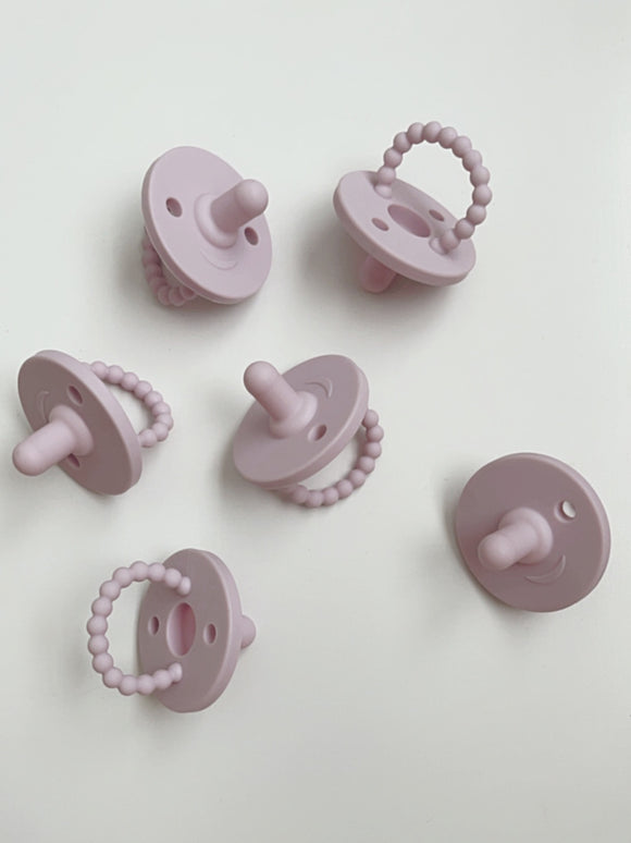 Lilac Silicone Baby Pacifier